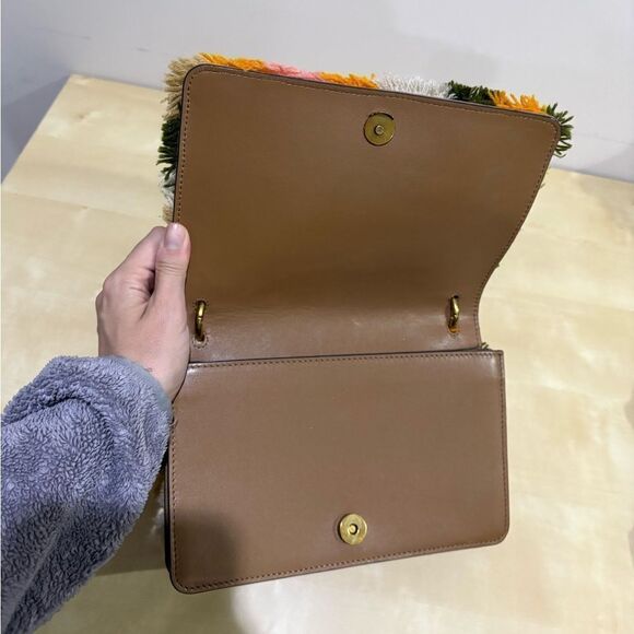 Tory Burch Sadie Rug Shoulder Bag - Picture 9 of 11